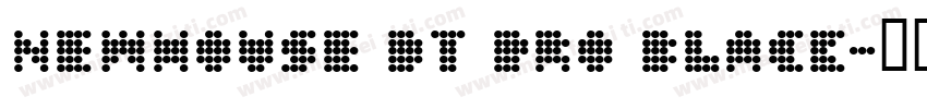 Newhouse DT Pro Black字体转换